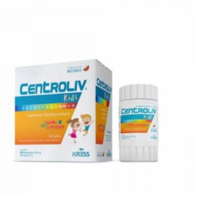 Centroliv Kids 900mg C/30 comprimidos Mastigáveis