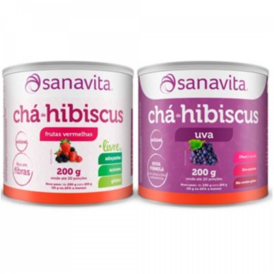 Chá de Hibiscus Sanavita 200G
