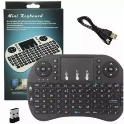 Mini Keyboard Wireless Teclado Para Tv Box Xbox Ps3 Wifi Usb