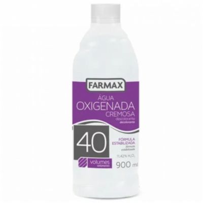 Água Oxigenada Farmax 40 Volumes 900ml