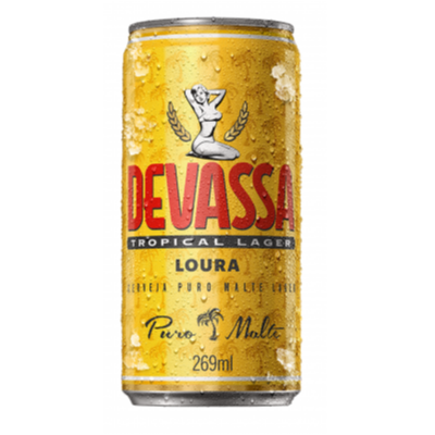 Cerveja DEVASSA Tropical Lager (Lata 269ml)