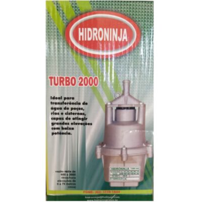 Bomba Submersa Vibratória Turbo 2000 - Hidroninja(a partir)