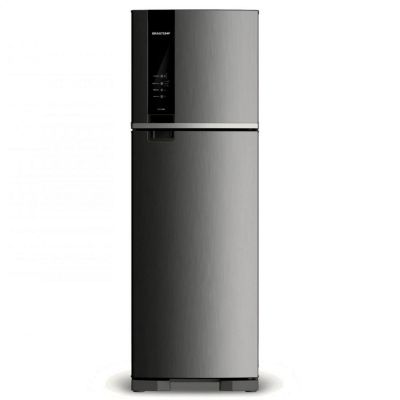 Geladeira / refrigerador duplex frost free brm53 brastemp - 400 litros - evox - 220v