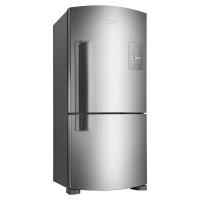 Refrigerador Brastemp Frost Free Duplex Ative! Inverse Maxi BRE80 com Freezer Invertido e Controle E