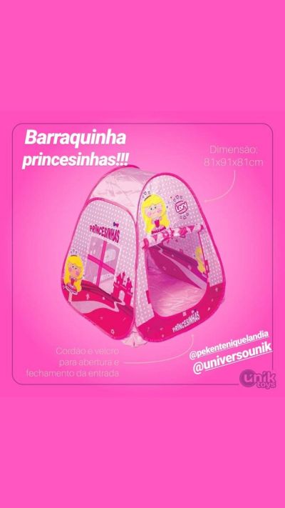 Barraquinha Infantil Princesinhas