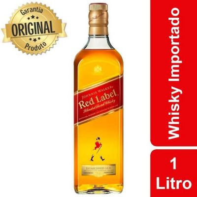 WHISKY IMPORTADO RED LABEL 1LT
