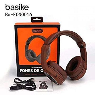 Fones de Ouvido Basike com função Wireless FON-0016