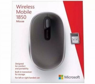 Microsoft Wireless Mobile 1850 Mouse Usb - Sem Fio - Preto
