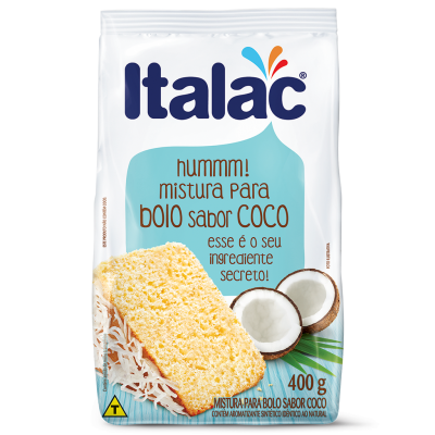 Mistura Para Bolo Sabor Coco 400g - Italac 