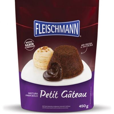 Mistura para Bolo Sabor Petit Gâteau 450g - Fleischemann