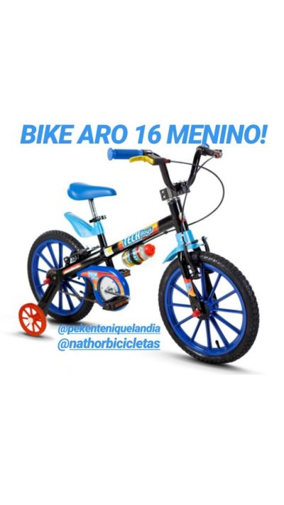 Bicicleta aro 16 infantil 