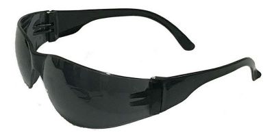 Óculos De Proteção Segurança Escuro Preto Epi 
