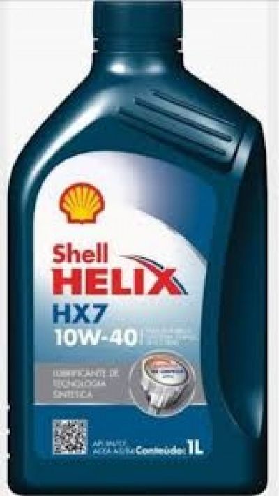 Óleo MOTOR Shell 10w40  Helix Hx7 1l Semi Sintético