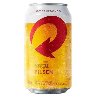 Cerveja Skol Pilsen Lata 350ml