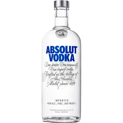 Vodka garrafa 1Litro - Absolut