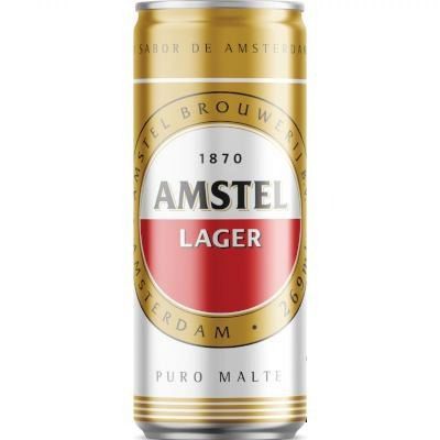 Cerveja lata 269ml - Amstel
