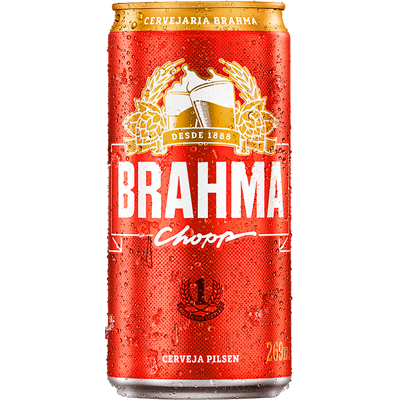 Cerveja lata 269ml - Brahma