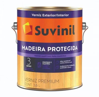 Verniz Madeira Protegida Acetinado 3,6L – Suvinil