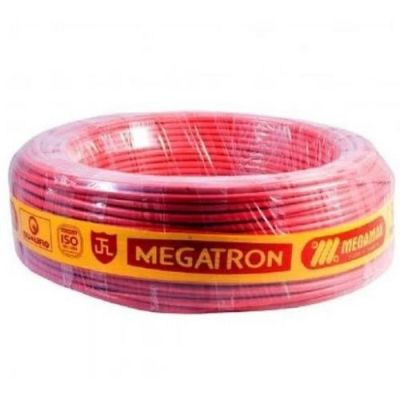 Cabo Flexível 1,5mm 100 Metros Vermelho  - MEGATRON