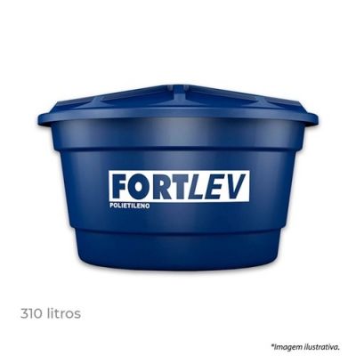 Caixa d'água simples 310 litros -FORTLEV