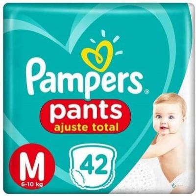 Fralda Infantil Pants com 42 Confort Sec M, Pampers