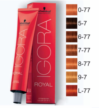 Tinta IGORA Royal Coloracao Professional 60g - Varios tons/cores